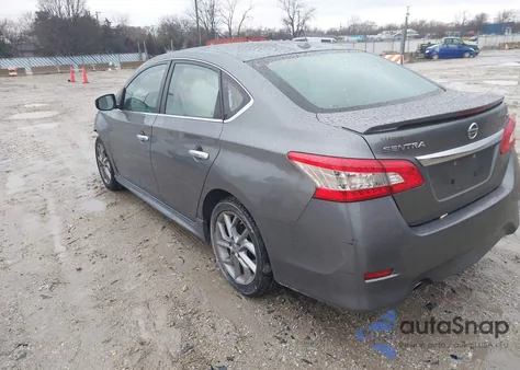 2015 Nissan Sentra Sr from USA, damaged, VIN 3N1AB7AP7FY365358